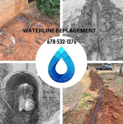 Main Waterline Replacement and Repair - Easy Clean Septic